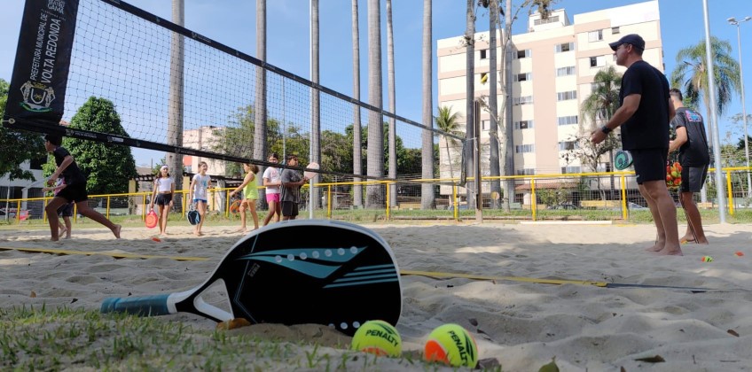Prefeitura de VR vai ampliar oferta de aulas gratuitas de Beach Tennis